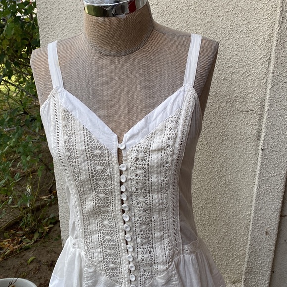 Mollo Rello bohemian style bubble dress w/ fabulous deep pockets - Picture 5 of 15